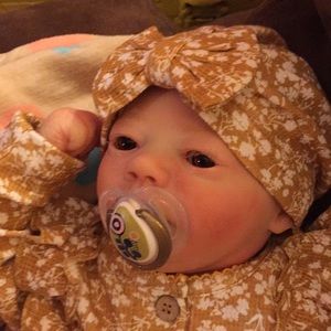 Reborn baby girl doll